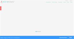 Desktop Screenshot of icd10charts.com